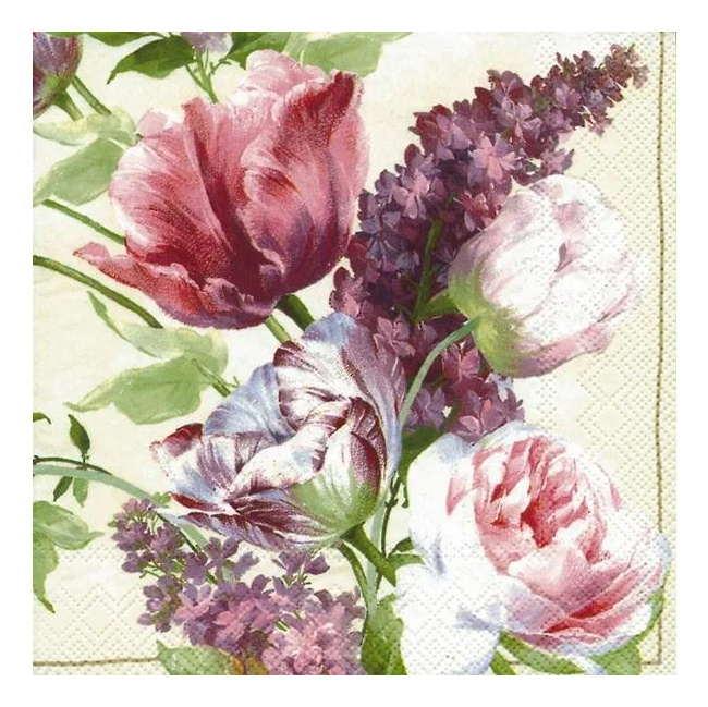 Elizabeth Garden Napkins 25x25cm 20pcs.