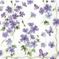 Purple Spring Napkins 33x33cm 20pcs. - 1