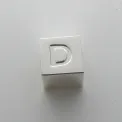 Cube Charm Letter D