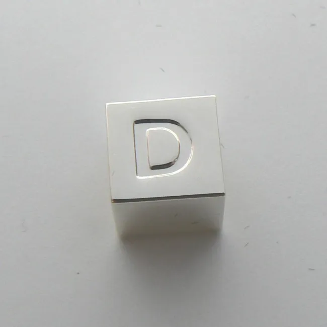 Cube Charm Letter D