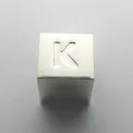 Cube Charm Letter K