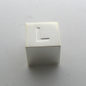 Cube Charm Letter L - 1