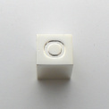 Cube Charm Letter O