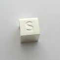 Cube Charm Letter S