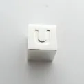 Bracelet Cube Charm Letter U