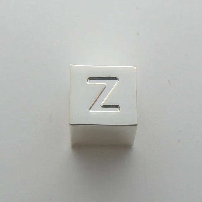 Bracelet Cube Charm Letter Z