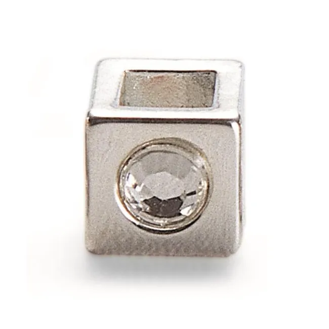 Swarovski Crystal Cube Charm