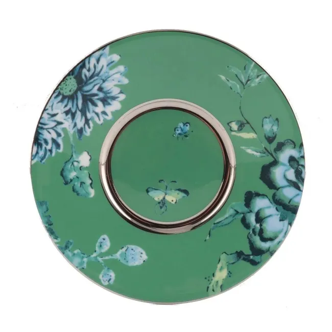 Jasper Conran Chinoiserie Green Saucer for Espresso Cup 12cm - 1