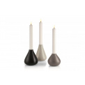 Anthracite Drops 7.5cm Candle Holder - 2