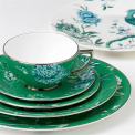 Jasper Conran Chinoiserie Green Breakfast Plate 23cm - 9