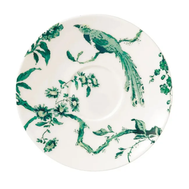 Jasper Conran Chinoiserie White Saucer for Tea Cup 12cm