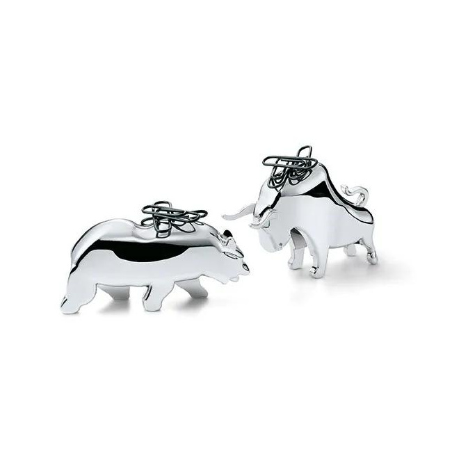 Bull&Bear Paperclip Holder