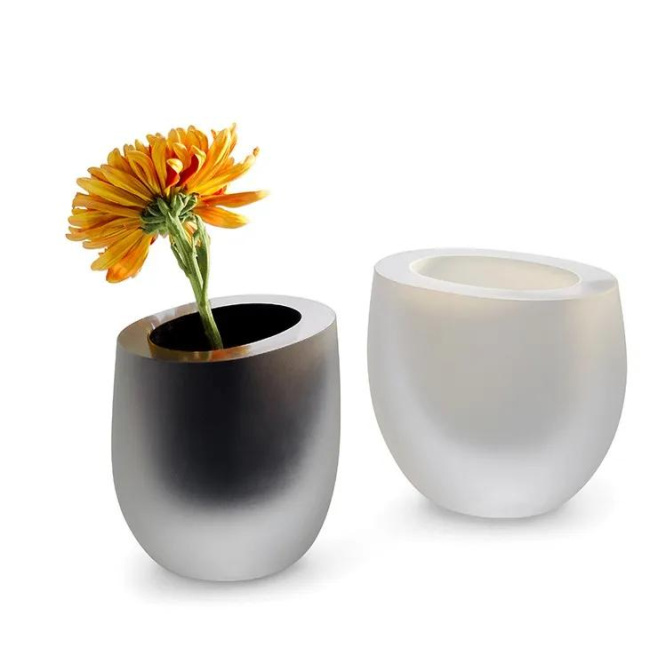 Opak 13cm White Vase