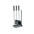 Log 3-Piece Fireplace Set - 1