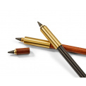Permanentny ołówek z 2 końcówkami brązowy - 2