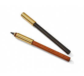 Permanentny ołówek z 2 końcówkami czarny