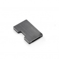 Black Card Case with Money Clip - 1