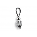 Flick Mister Cat Keychain Silver - 1