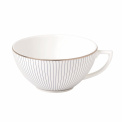Jasper Conran Pin Stripe Tea Cup with Saucer 250ml