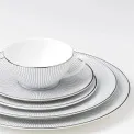 Jasper Conran Pin Stripe Tea Cup with Saucer 250ml - 2