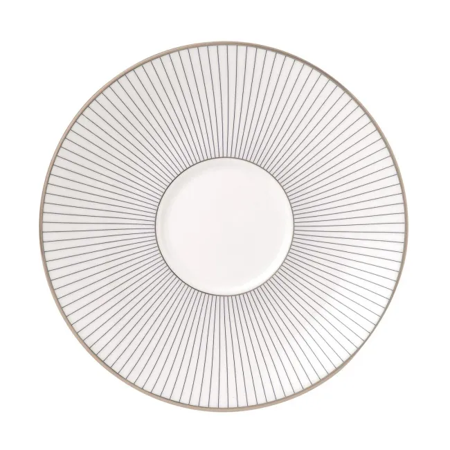 Jasper Conran Pin Stripe Saucer 16cm for Tea Cup - 1