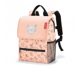 Plecak Backpack kids koty i psy 5l różowy