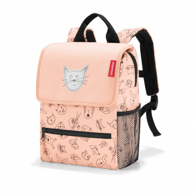 Plecak Backpack kids koty i psy 5l różowy