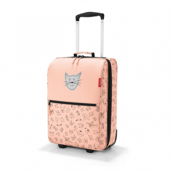 Walizka Trolley kids koty i psy 12l różowa - 1