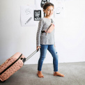 Walizka Trolley kids koty i psy 12l różowa - 4