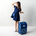 Walizka Trolley kids koty i psy 12l różowa - 6