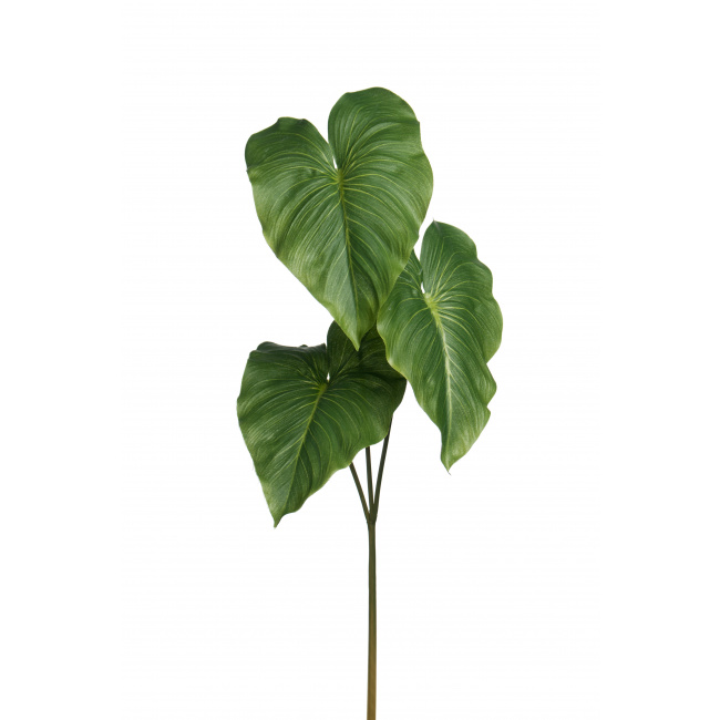Gałązka z liśćmi zielonymi 60cm