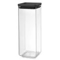 Pojemnik kwadratowy 2,5l szary - 1