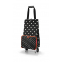 Foldable Trolley Bag 30l Mixed Dots - 1