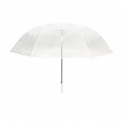 Transparent Long Umbrella with White Border - 1