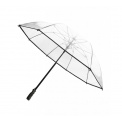 Transparent Long Umbrella with Black Border - 3
