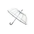 Transparent Long Umbrella with Black Border - 4