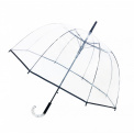 Transparent Dome Umbrella with Black Border