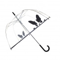 Transparent Dome Umbrella with Dog Design