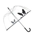 Parasol przezroczysty długi kopuła pies - 3