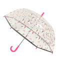 Youthful Transparent Long Umbrella with Unicorn Design - 1