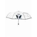 Transparent Folding Umbrella with Dog Design - 3