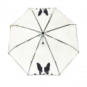 Transparent Folding Umbrella with Dog Design - 4