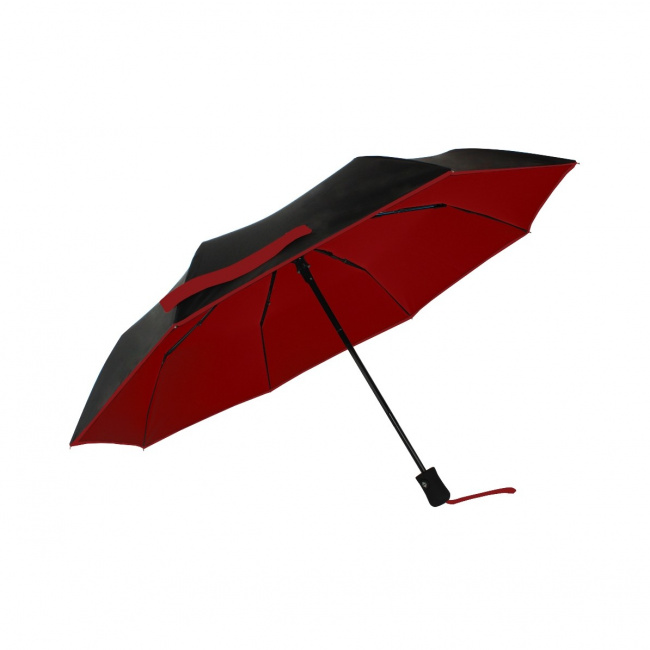 Automatic Anti-UV Folding Umbrella in Red - 1