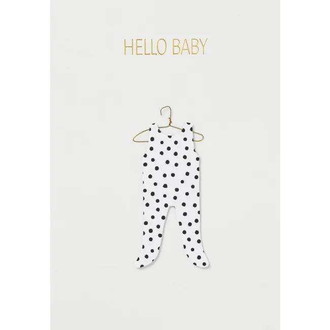 Hello Baby Cloth Card