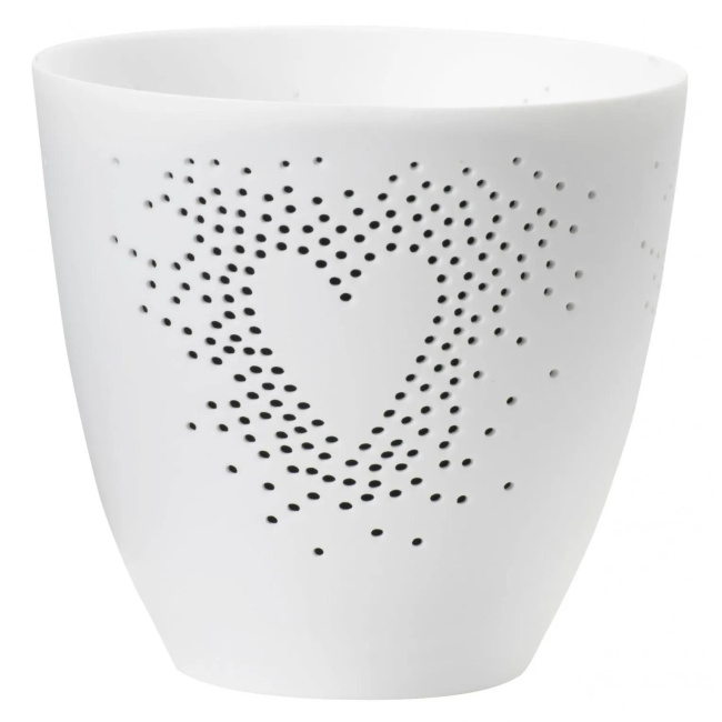 Świecznik na tealight serce