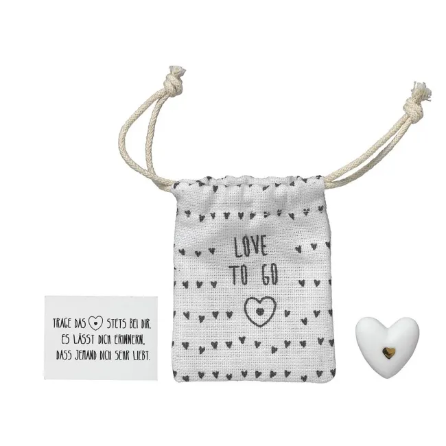 Amulet w woreczku Serce