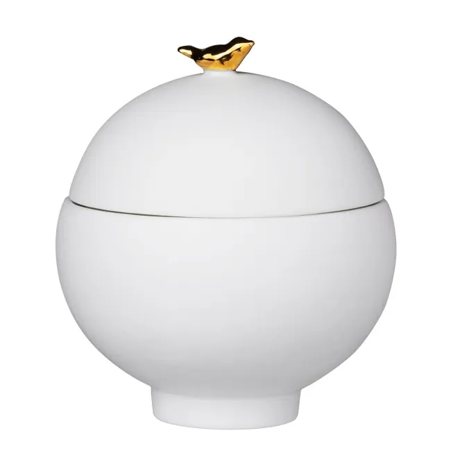 Golden Bird Container 8cm