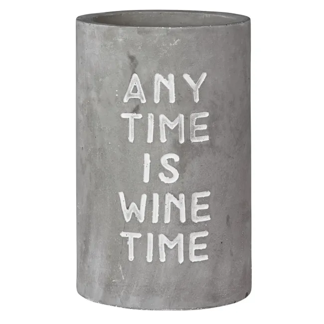Cooler Any time is wine time 21cm