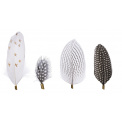 Set of Four Feather Magnets - 1