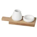 Set of Olive Oil and Salt with Board - 1